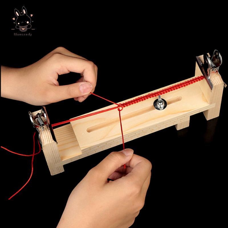 [Bluecandy] Creative Practical Rope Braiding Tool ชั้นวางเชือกถักมือ ...