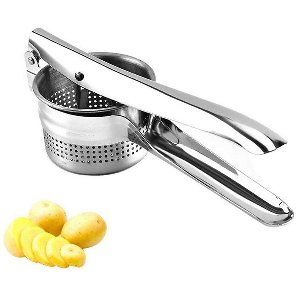ANTINON Potato Ricer Puree Masher ใช้ในบ้านสแตนเลสมือถืออุปกรณ์ครัว ...