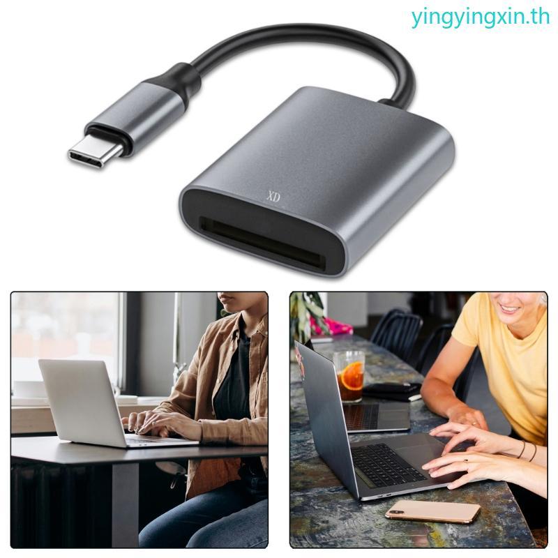 YIN เครื่องอ่านการ์ด USB C ความเร็ว USB C ถึง XD การ์ดหน่วยความจํา ...