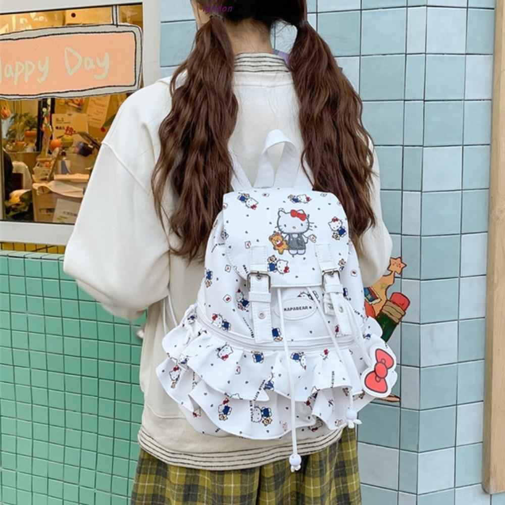 ลินดอน กระเป๋าเป้สะพายหลัง ลายการ์ตูน Hello Kitty ความจุมาก สไตล์เกาหลี ...