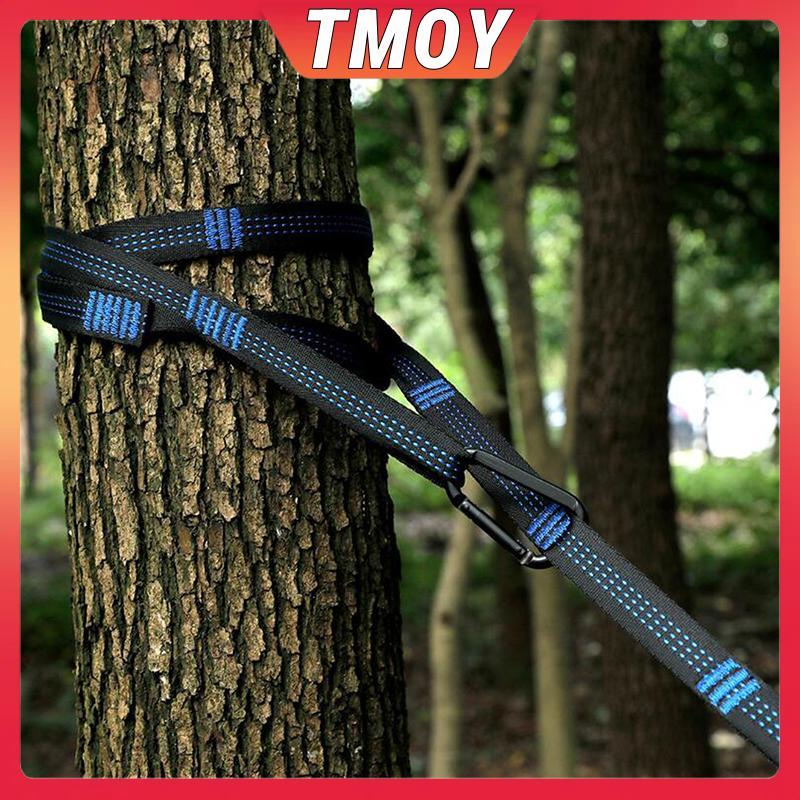 TMOY 2 ชิ้น Heavy Duty Hammo Strap เข็มขัดต้นไม้ Outdoor Camping ...