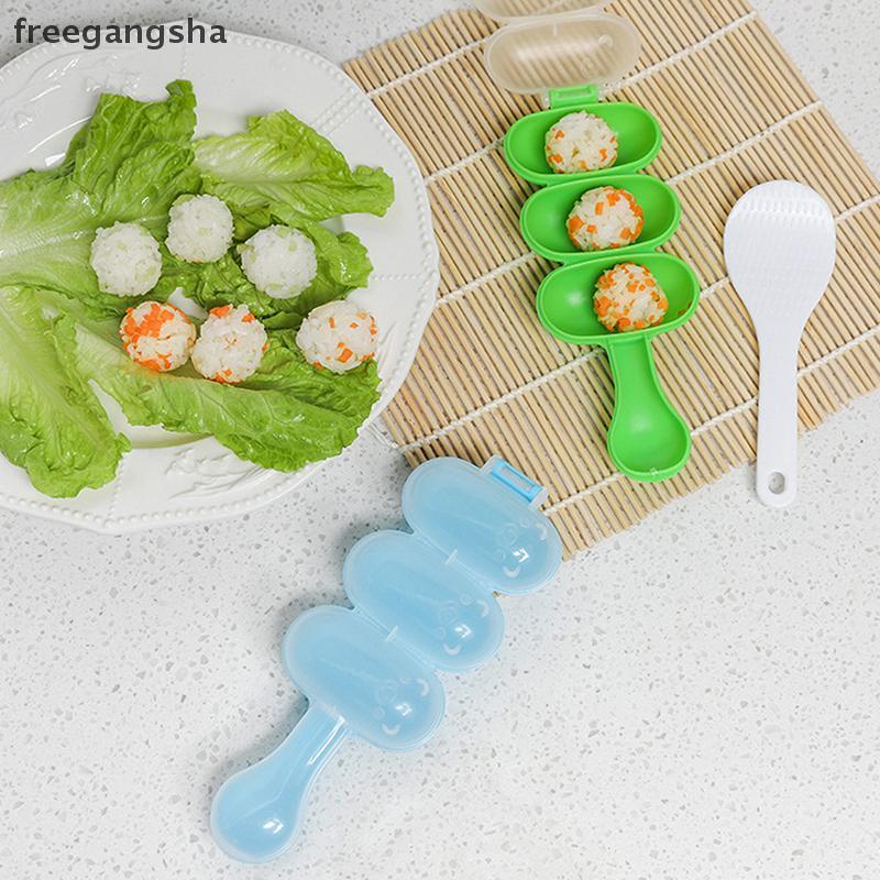 [FREG] เครื่องปั่นข้าวปั้น Diy Rice Baller Shakers Lunch Maker Mould ...