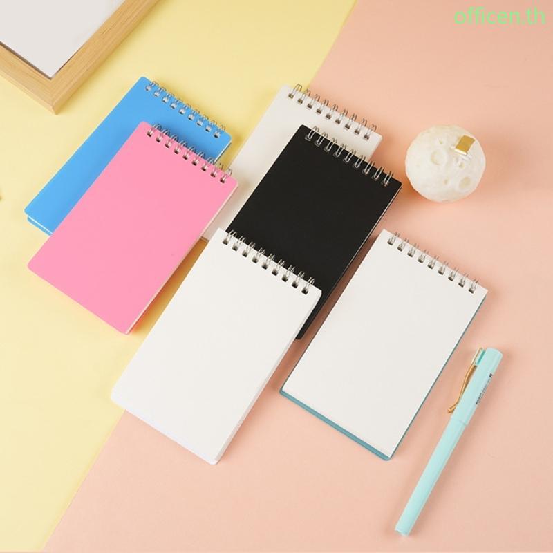 Cen 8 ชิ้นโน้ตบุ๊คขนาดเล็ก 80 แผ่น Unlined Twin Coil Binding Notepads ...