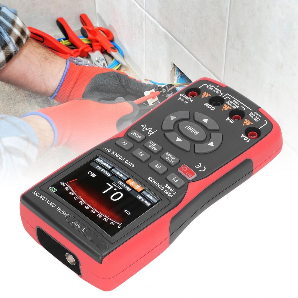 Waveform Generator Multimeter Oscilloscope มือถือแบบชาร์จไฟได้สำหรับอ ...