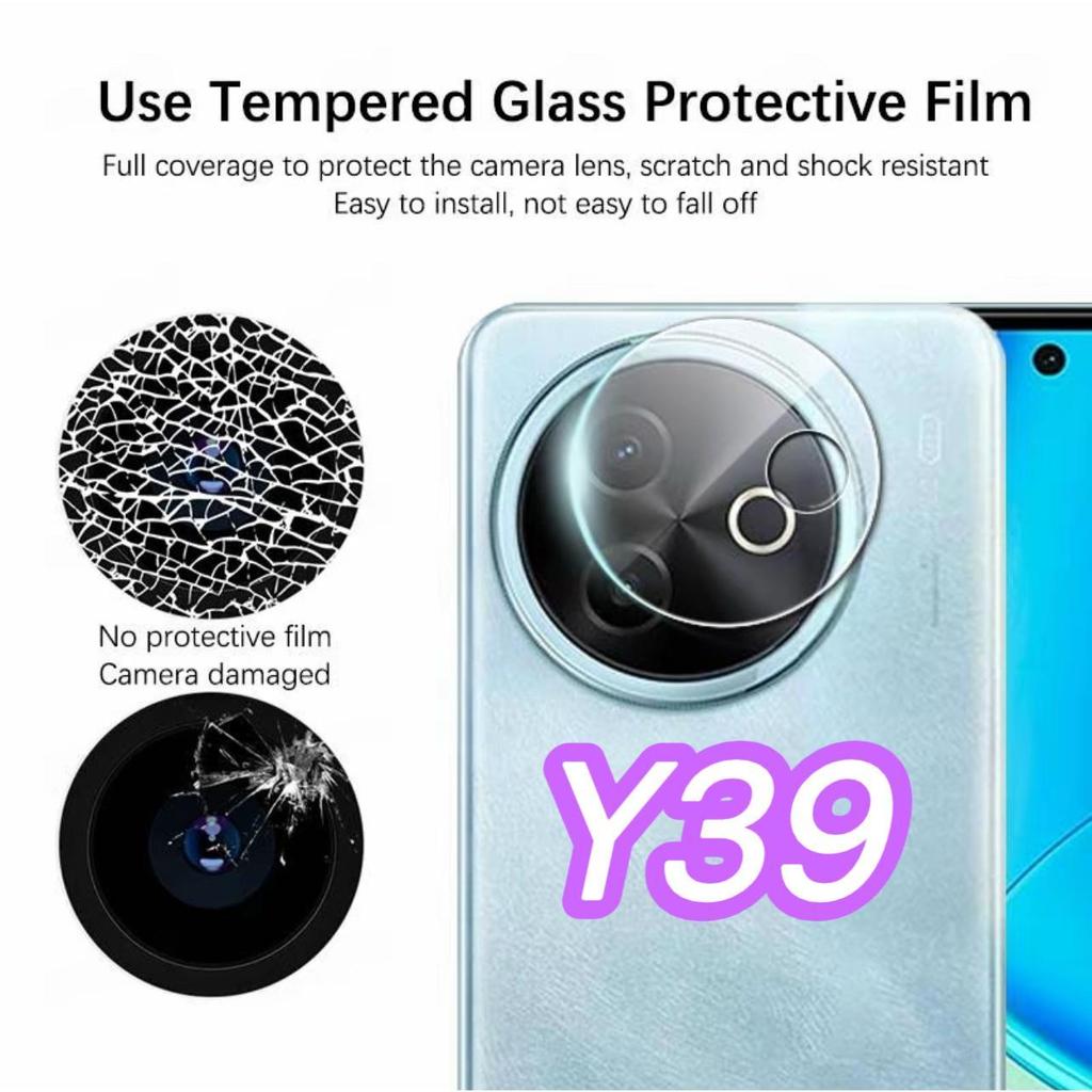 ส่งจากไทย ฟิล์มกระจกกันรอยเลนส์กล้อง สำหรับ For VIVO Y39 5G กระจกนิรภัย ...