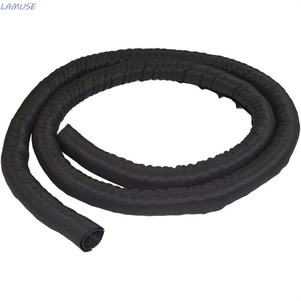 LAMUSE Tube Insulated Hose PET ยืดหยุ่น Power Line Sleeve ขยายปิดตัวเอง ...