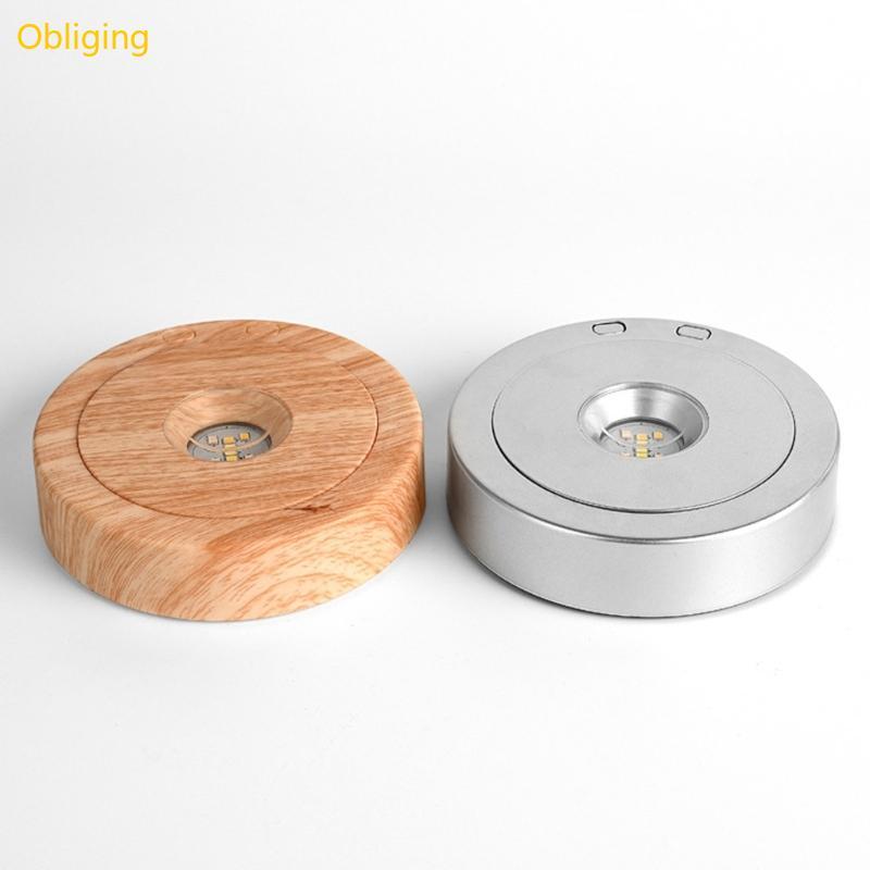 Obliging ขาตั้งจอแสดงผล LED หมุนได้พร้อมโหมดไฟต่างๆ ฐานขับเคลื่อน USB ...