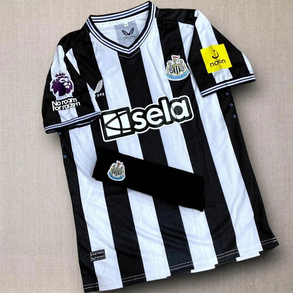 LYYY เสื้อฟุตบอลผู้ชาย Newcastle United 2024 และกางเกงกีฬา ดีไซน์ใหม่ ...