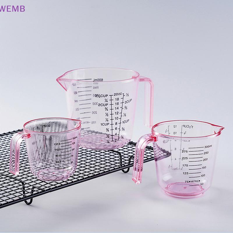 WEMB 1 PC 150/300/600Ml ถ้วยตวงพลาสติกอเนกประสงค์ทนความร้อนพร้อมถ้วยตวง ...