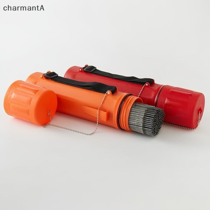 CharmantA 1 ชิ้น MMA Electrode Holder ความชื้นพลาสติกเชื่อม Rod กล่อง ...