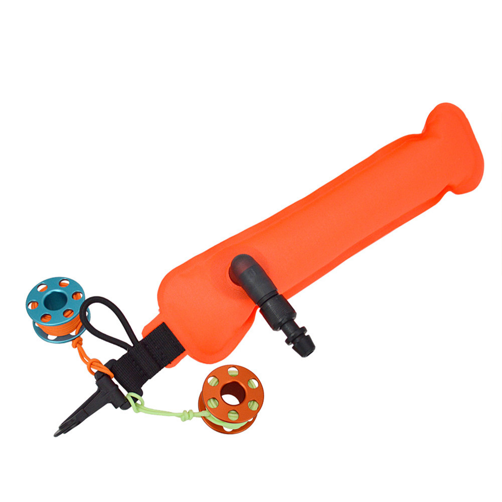 ท่อสัญญาณความปลอดภัยแบบพอง inflatable safety sausage สำหรับนักดำน้ำ มี ...