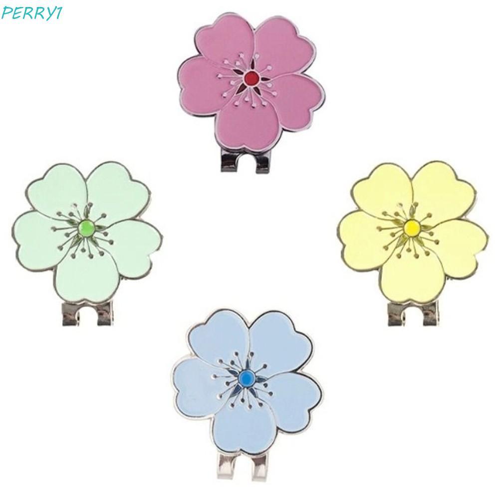 PERRY Clip สำหรับหมวกกอล์ฟ มั่นคงด้วยแม่เหล็ก ออกแบบเป็นรูปดอกไม้ ใช้ ...