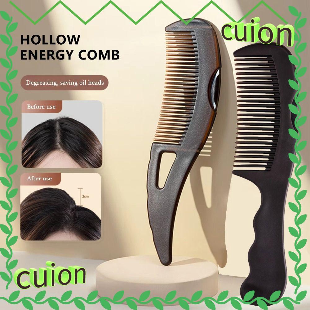 CUION1413 Parting Comb, Hollow Anti-Static Anti-Dandruff หวีนวด,แบบพกพา ...
