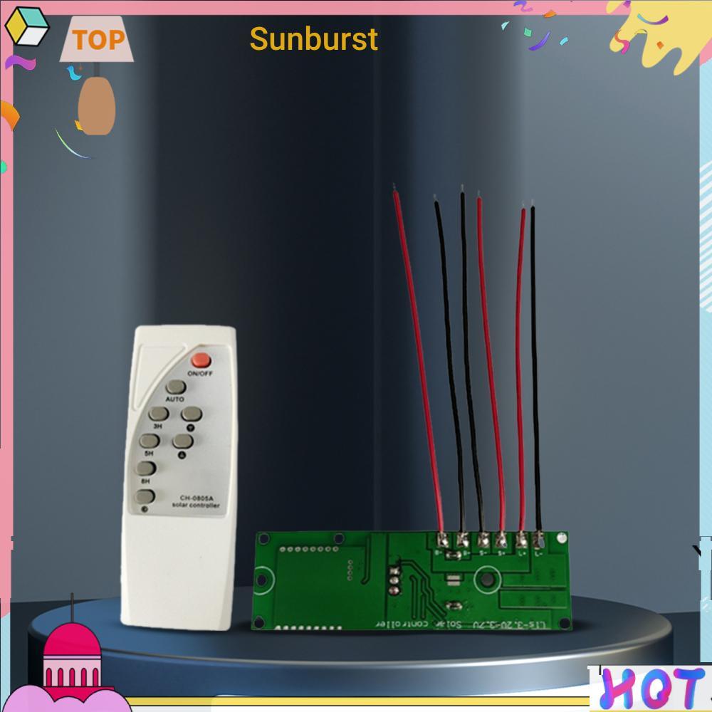 3.2V 3.7V บอร์ดโคมไฟควบคุมอัตโนมัติไมโครเวฟเรดาร์ Body Induction Solar ...