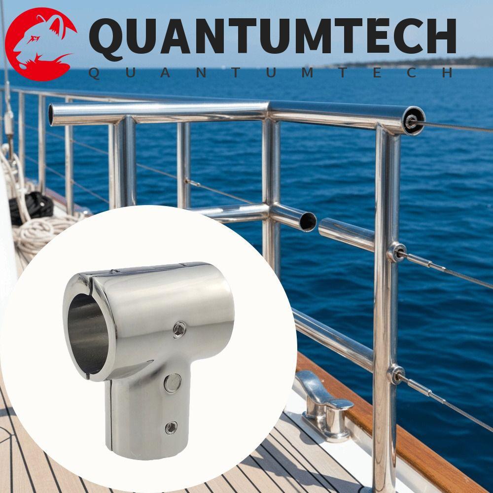 QUANTUMTECH เรือ Hand Rail อุปกรณ์, 90 องศา 316 สแตนเลส Marine Handrail ...