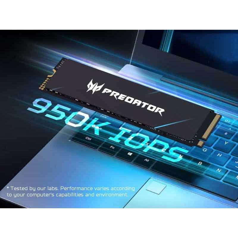 PREDATOR GM7 512GB PCIe 4.0x4 M.2 SSD (7400/6400) เอสเอสดี : GM7