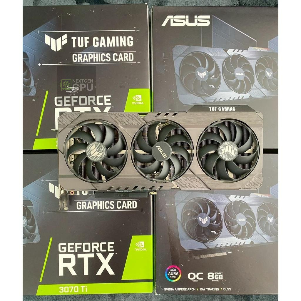 VGA (การ์ดจอ) ASUS TUF Gaming Geforce RTX 3070 Ti 8GB OC Edition พร้อม ...