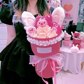 โปรโมชั่น Flash Sale : COD ช่อดอกไม้ตุ๊กตา ช่อดอกไม้ Stitch เย็บร้อย ถุงของขวัญ  การ์ดอวยพร ของขวัญวันเกิด ของขวัญวาเลนไทน์