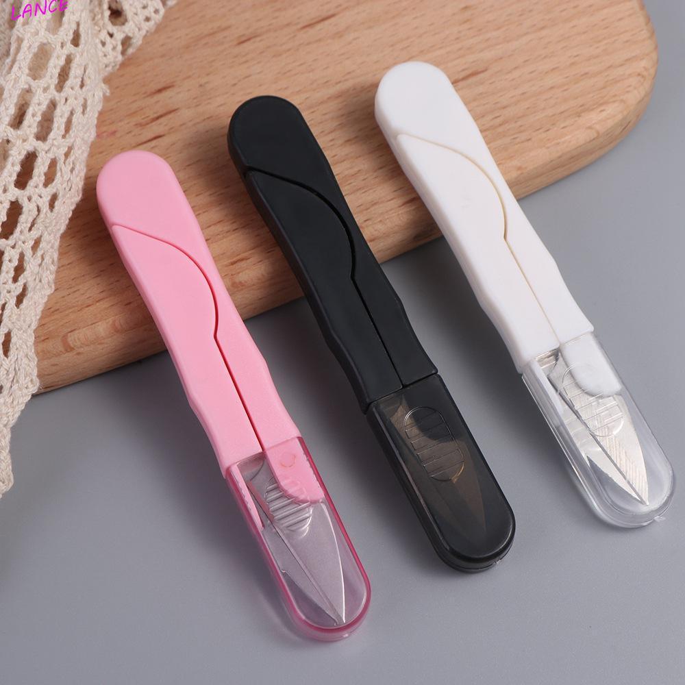 LANCE Yarn Shears, กรรไกร Sharp Thread Clippers, เย็บปักถักร้อย U Shape ...