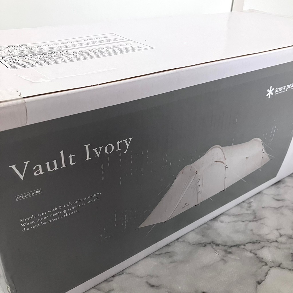 Snow Peak Tent Vault Ivory SDE-080-IV-US | Shopee Thailand