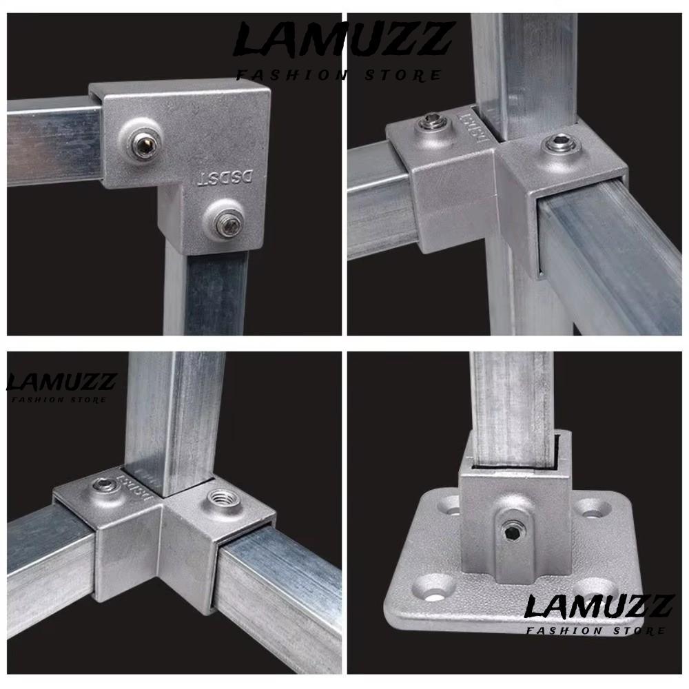 LAMUZZ หลอดสี่เหลี่ยม, 20x20 มม. 25x25 มม.อลูมิเนียมข้อศอก, Rack 30 มม. ...