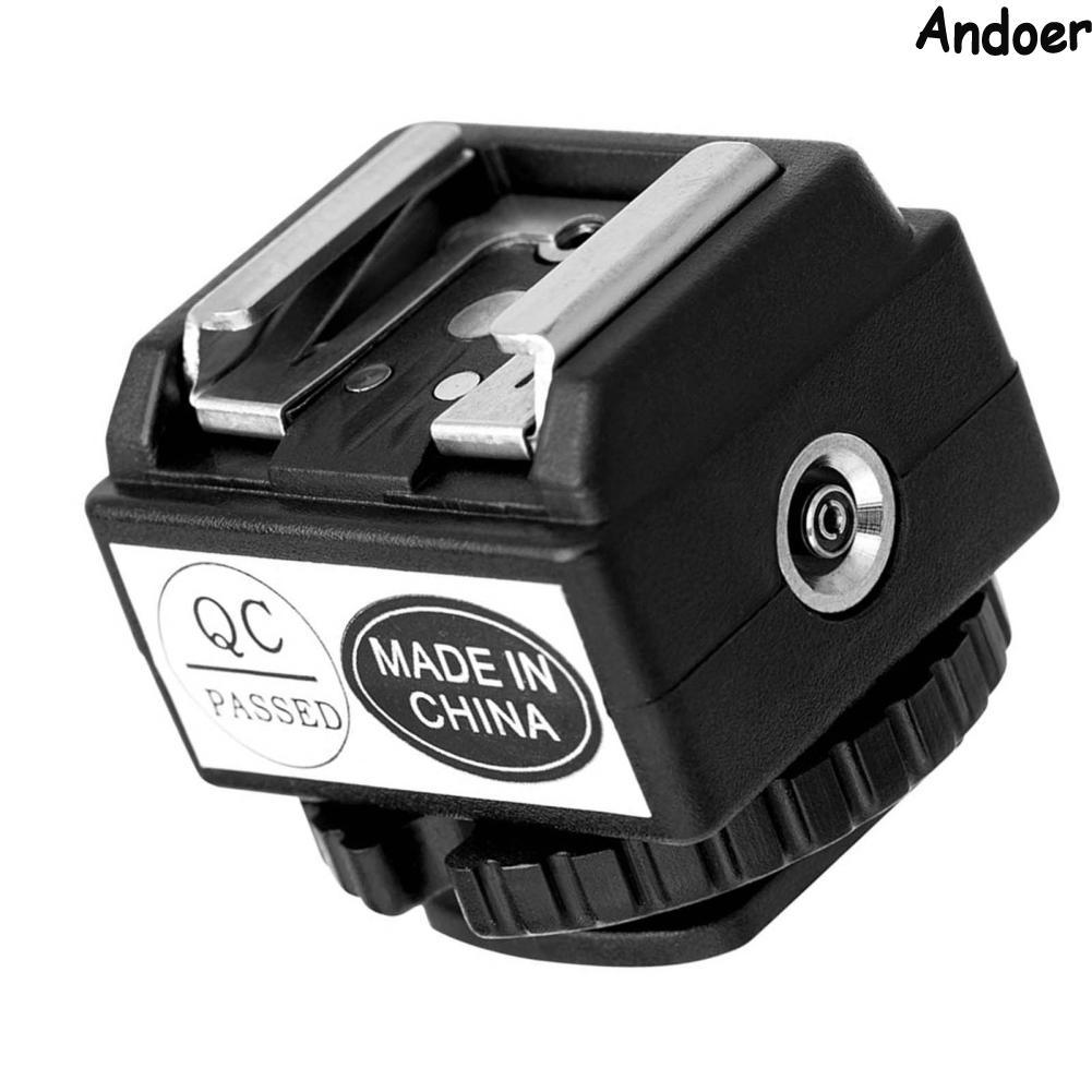 กล้องแสงแฟลช Mount Hot Shoe Adapter Extension Bracket พร้อม PC Sync ...