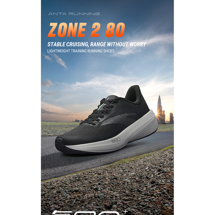 ANTA ZONE 2 N80 Women Running Shoes รองเท้าวิ่งผู้หญิง 1226B5555 Official Store — รองเท้ากีฬา แบรนด์ Anta ของแท้ 100% เช็คราคาจาก Shopee Lazada thumbnail 8