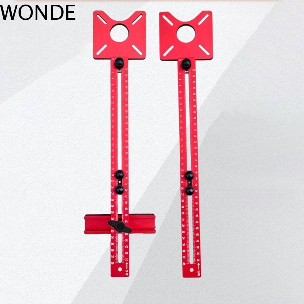 WONDE เจาะ Punch Locator, อลูมิเนียมปรับ 4 in 1 Router วงกลมตัด Jig ...