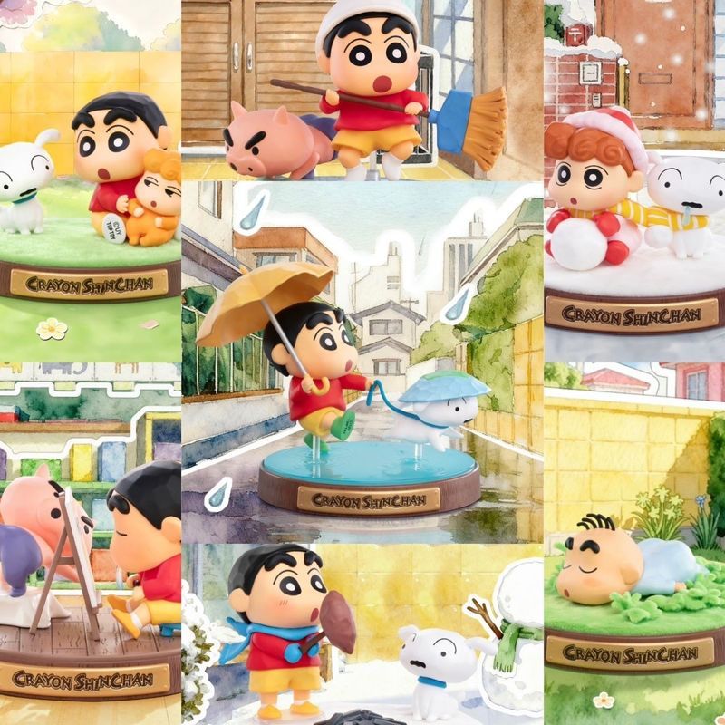 TOPTOY Crayon Shin-Chan Memory Echo Series Mystery Box ตกแต่งรูปของขวัญ ...