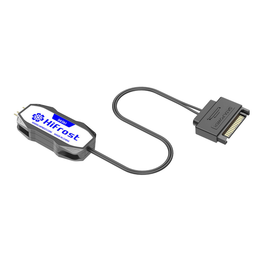 5V 3Pin RGB PC พัดลม Controller SATA Power Mini ARGB Splitter หลายโหมด ...