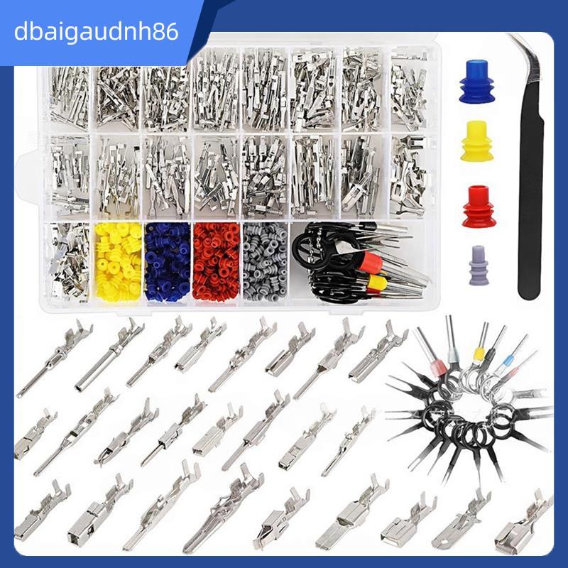 READY STOCKCar สายไฟ Terminal Pin Connector Kit Terminal Pin Connectors ...