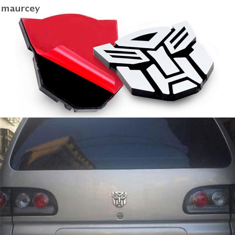 MAU 3D โลโก้ Protector Autobot Transformers ป้ายสัญลักษณ์กราฟิก Decal ...