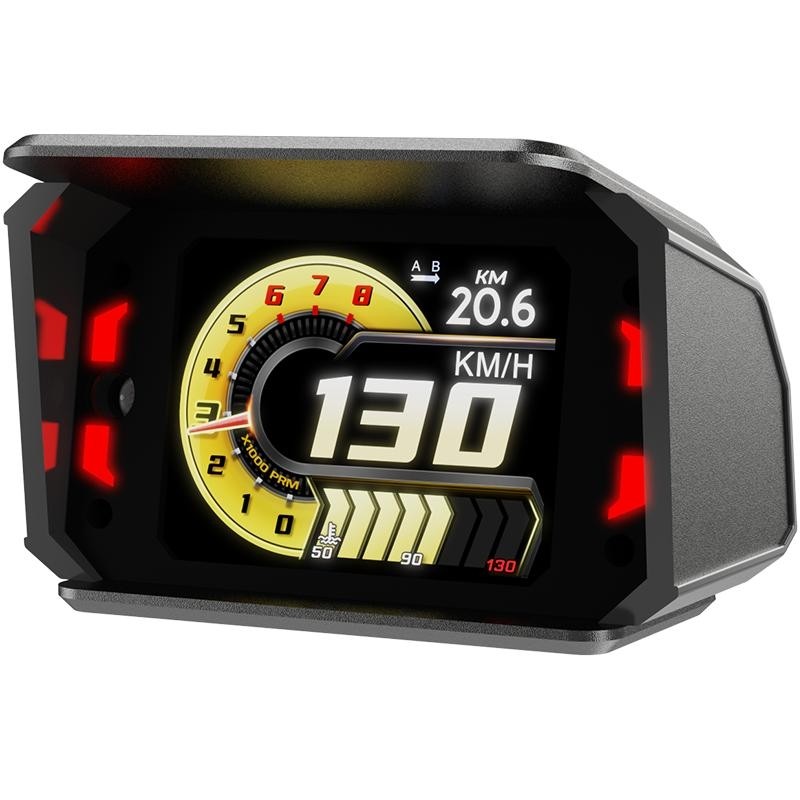 Head Up Display LCD Instrument Panel Gauge RPM แรงดันไฟฟ้า Oi ความดัน ...