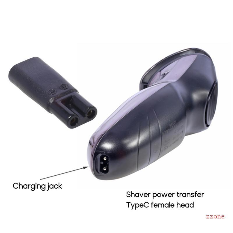 Zzz Universal 5V USB Type C ถึง 2 Pin Power Plug Connector อะแดปเตอร์ ...