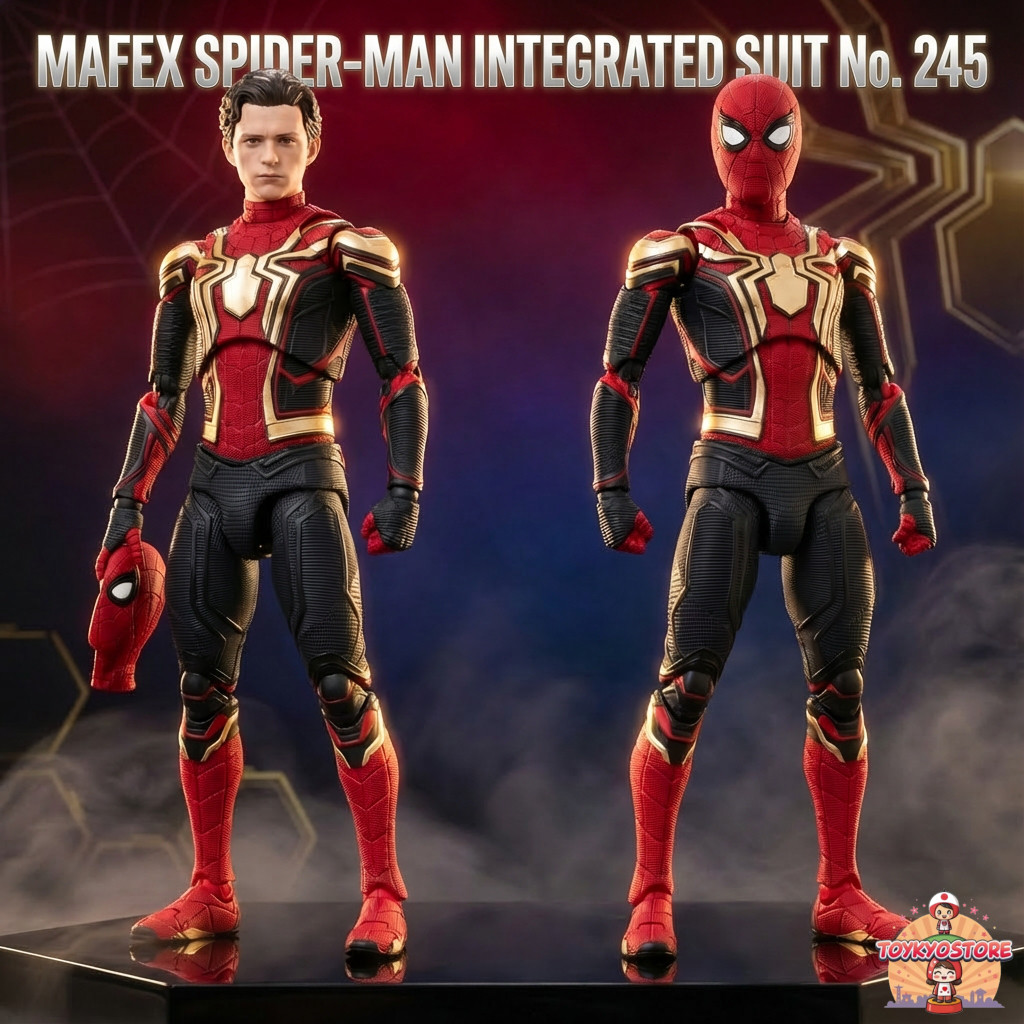 Medicom Toy MAFEX No.245 Spider-Man Integrated Suit Non-Scale