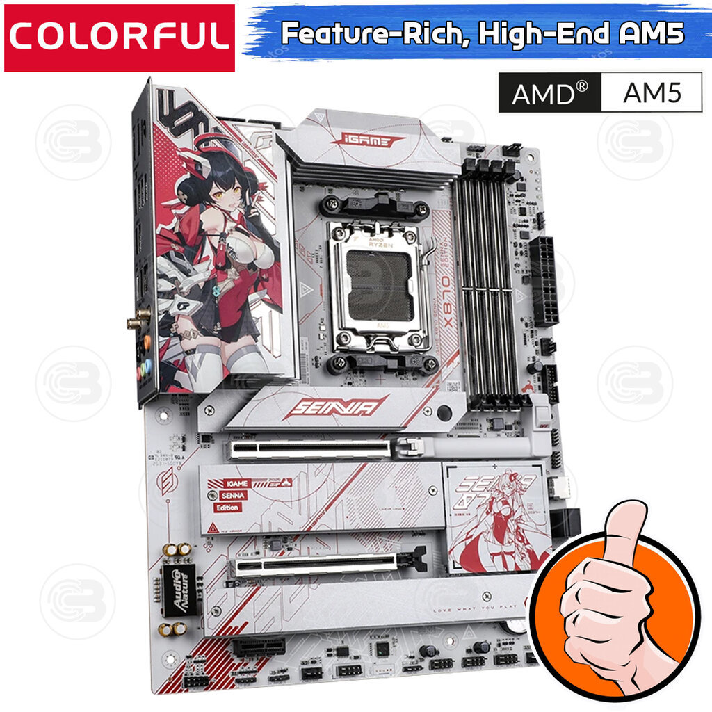 [CoolBlasterThai] COLORFUL MAINBOARD iGame X870 Senna V14 AMD AM5 DDR5 ...