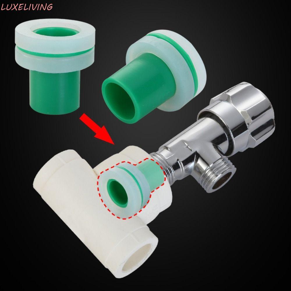 LUXELIVING ปลั๊กท่อ PPR, แหวนปิดผนึกซิลิโคน BSP Thread Leak-Proof ...