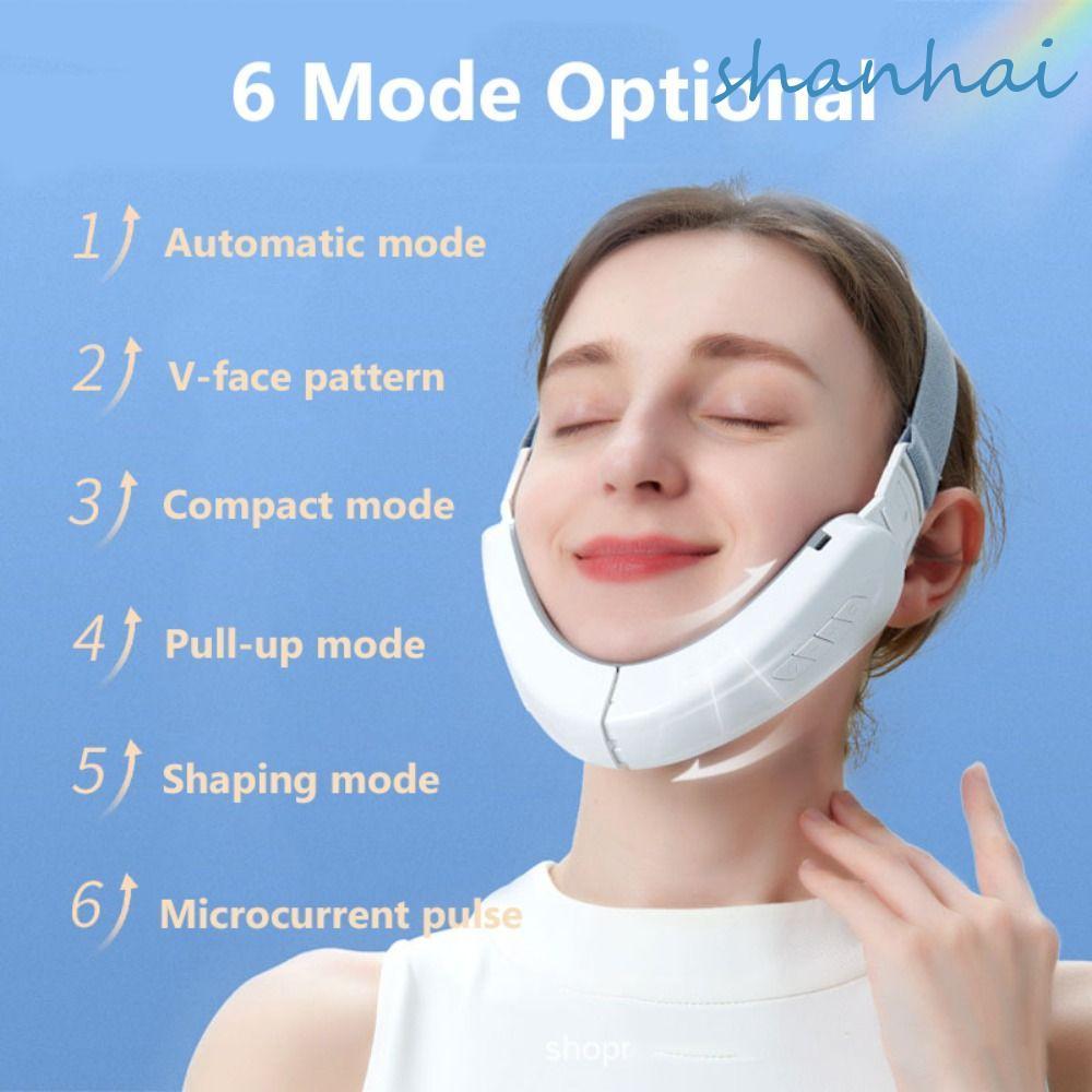 SHANHAI Micro Current Face Molding Instrument อุปกรณ์ยกเครื่องมือกระชับ ...