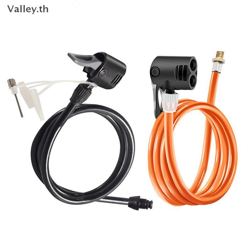 ปั๊มลมจักรยานพร้อมท่อเชื่อมต่อ Valley - Inflator สำหรับเติมอากาศล้อยาง ...