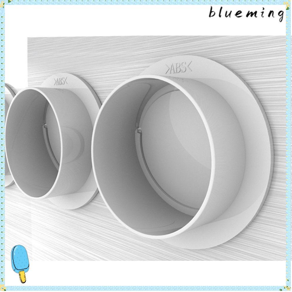 BLUEMING Air Duct ตรวจสอบ Flue Damper PVC รอบ 80-150 มม.ห้องครัว ...