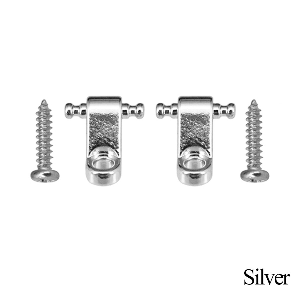 1 คู่กีตาร์ไฟฟ้า String Buckle พร้อมสกรูสําหรับ Fender Strat ST TL ...