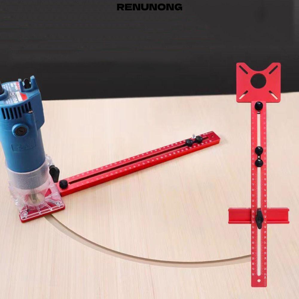 RENUNONG Router Milling Groove Bracket, 9-61 ซม.เสริมเครื่องมือเจาะวง ...