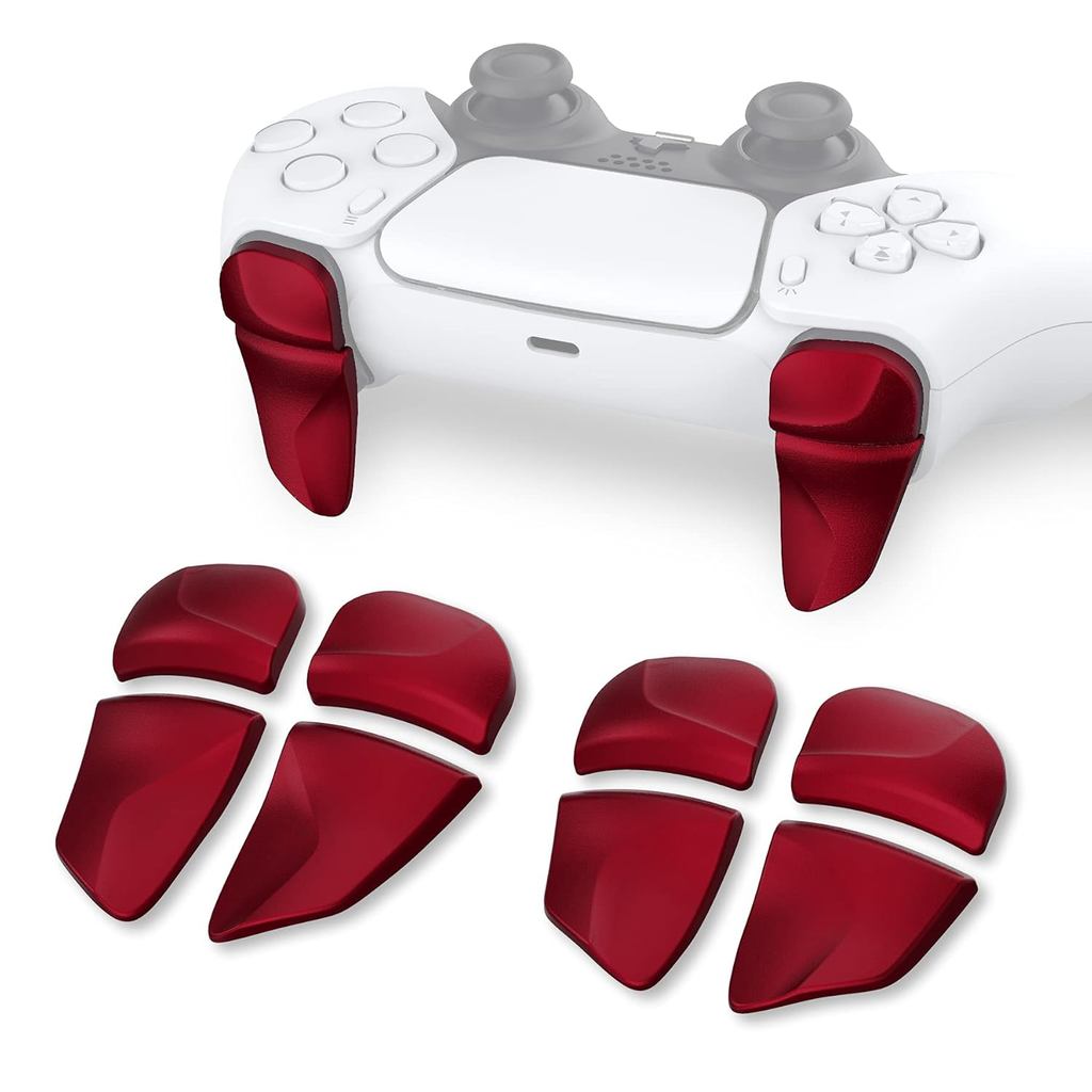 ใบมีด 2 คู่ปุ่มไหล่ Extension Triggers สําหรับคอนโทรลเลอร์ PS5, ตัวปรับ ...