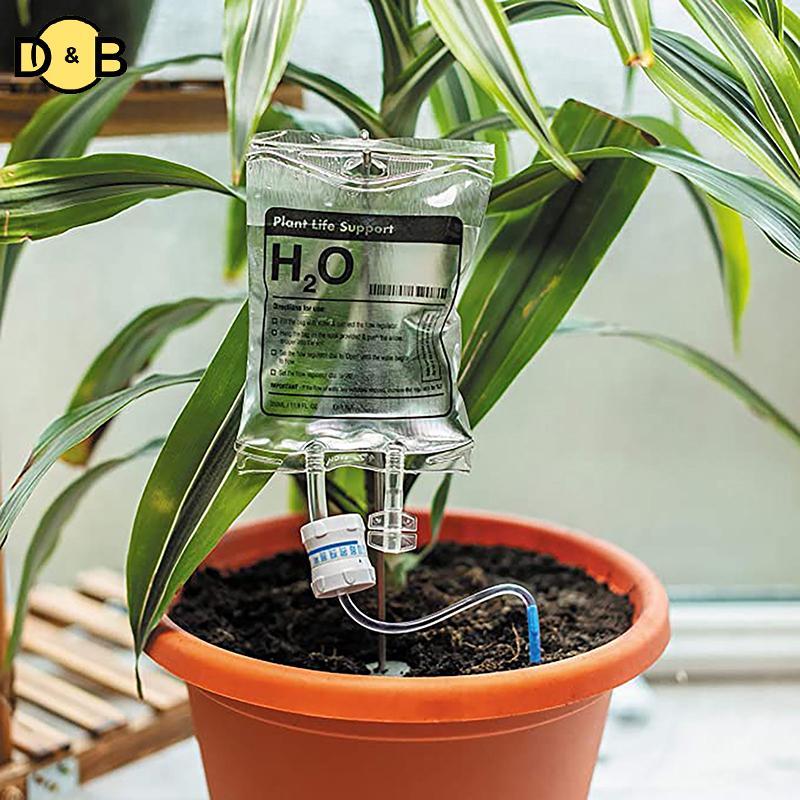 [DB] 350ml รดน้ําอัตโนมัติ Dripper Infusion Bag หยดชลประทาน TH | Shopee ...