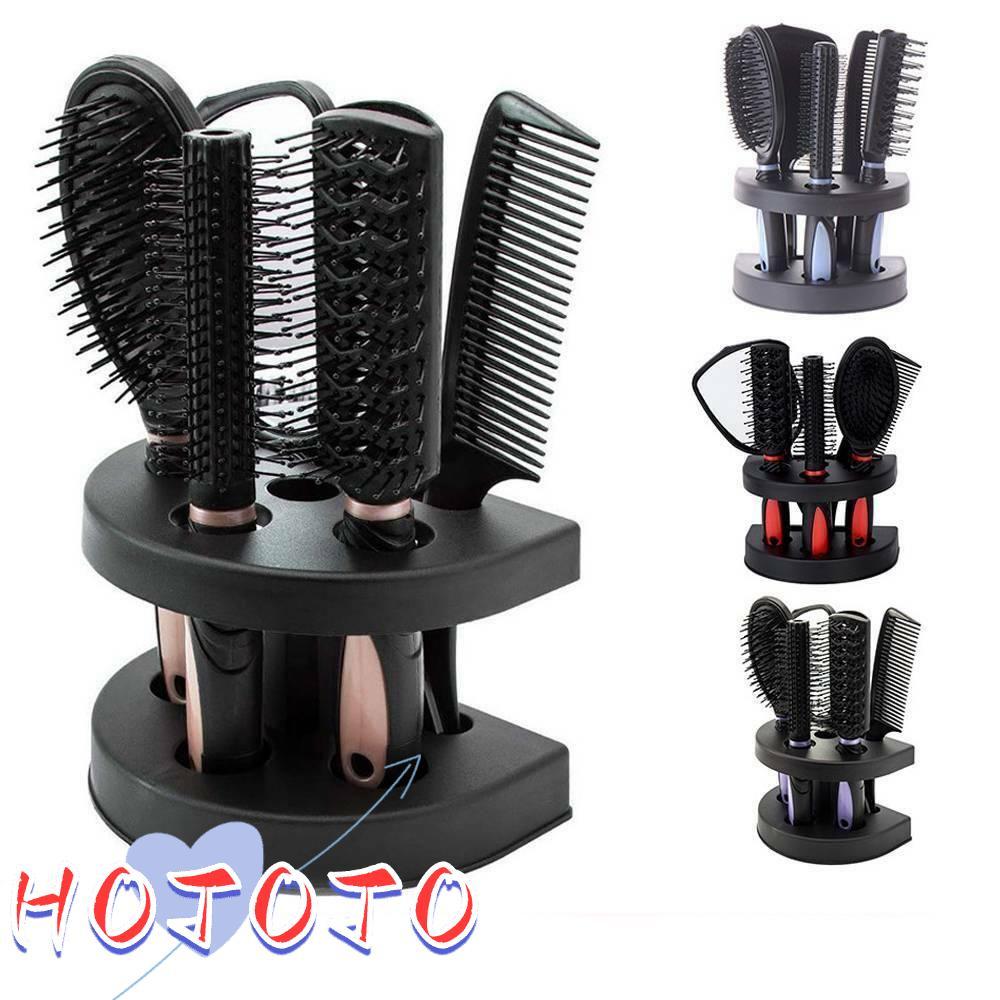 HOTOTO 5 ชิ้นชุดหวีผมสําหรับอาบน้ําจัดแต่งทรงผมกรูมมิ่งหวีผมแปรง ...