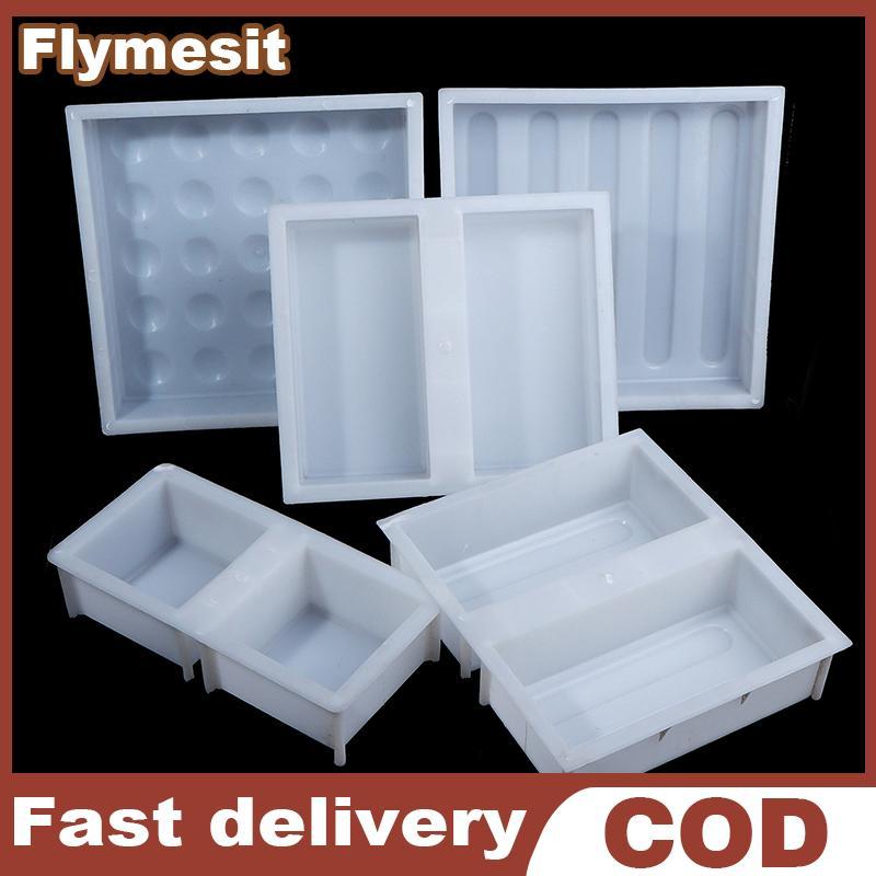 Flymesit DIY Paving Bri Mould รูป Walk Maker คอนกรีต Path Maker ...