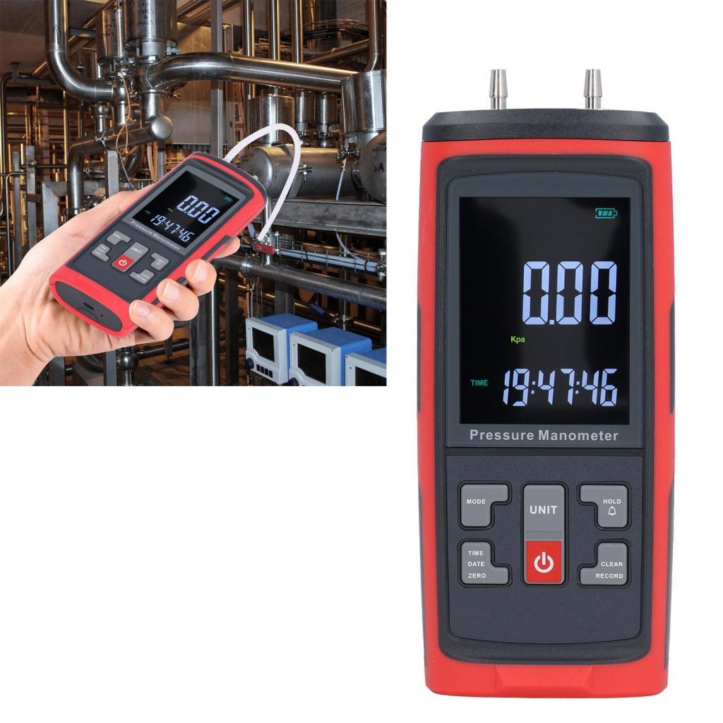 เครื่องวัดแรงดันแก๊ส Dual Port Manometer สำหรับการแก้ไขปัญหา | Shopee ...