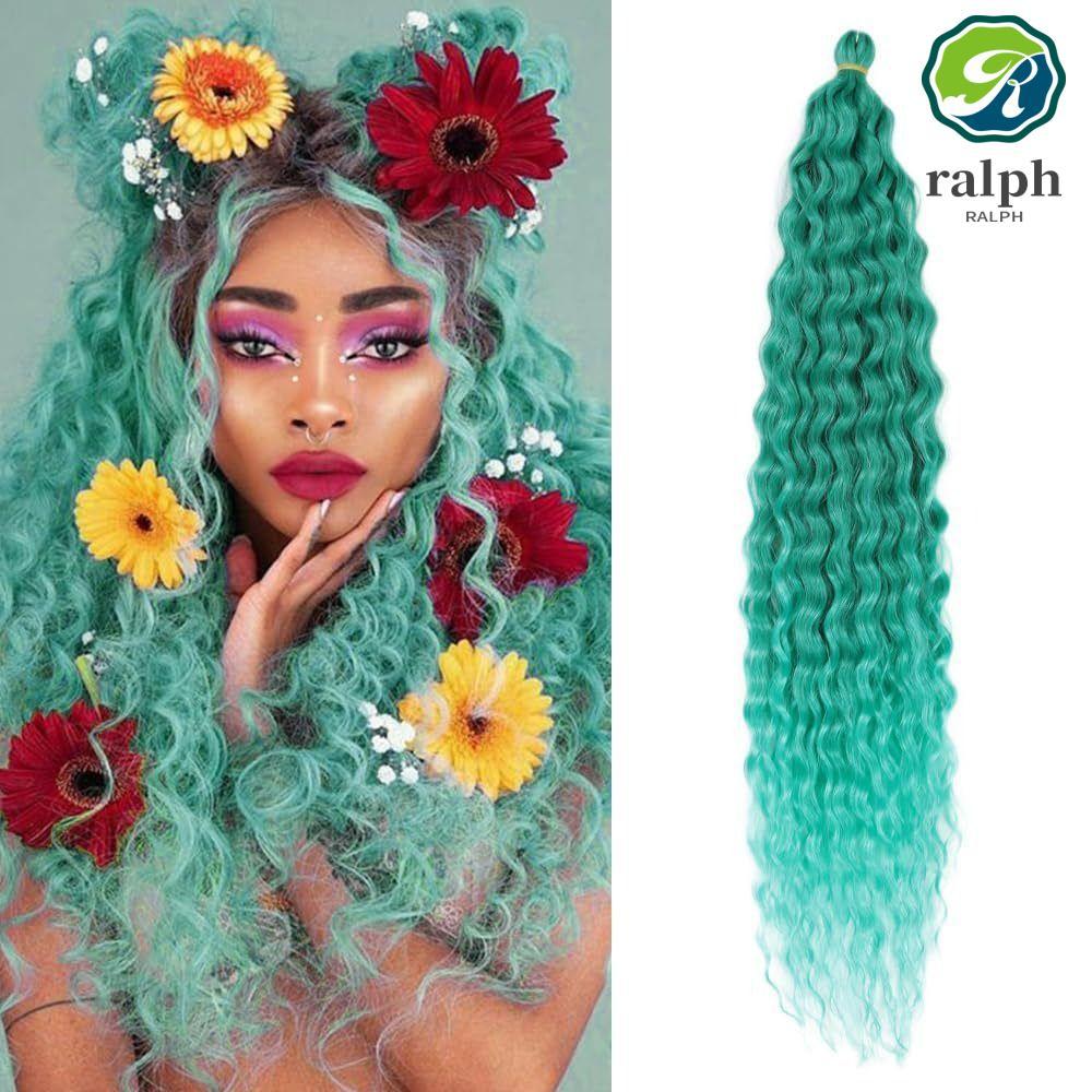 RALPH Hair Extensions แบบผมCrochet สังเคราะห์สไตล์แอฟริกัน ทรงWater ...