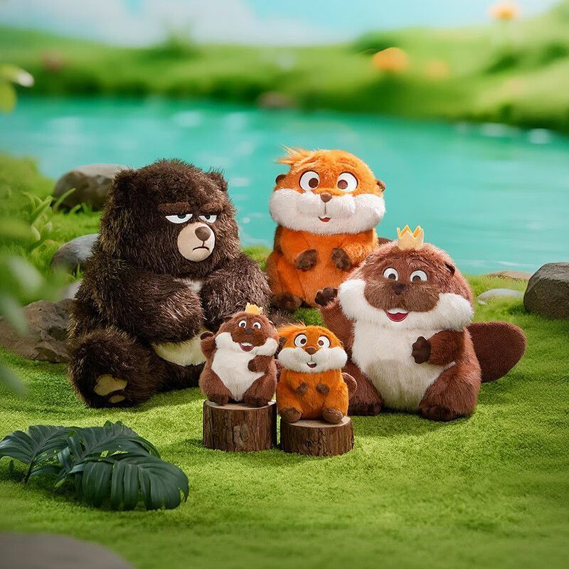 【พร้อมส่ง】Hoppers plushie KKV Pixar Beaver Transformation Plan ตุ๊กตา ...