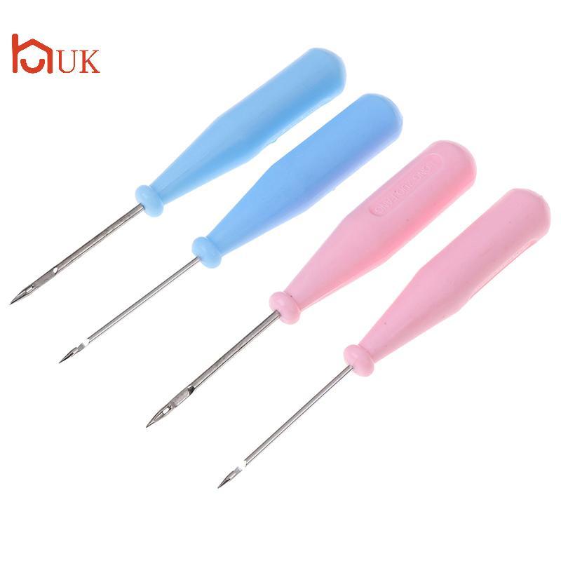 UK Steel Stitcher เย็บ Awl รองเท้าตะขอ DIY เครื่องมือหนังซ่อมรองเท้า ...